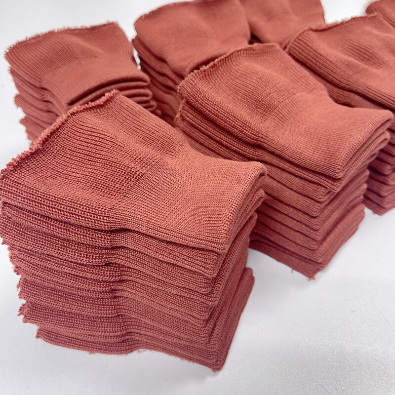 Wool Seamless Cuffs, Bell Cuffs, Yuanbao Ribbed Volcanic Mouth Cuffs, Tubular Knitted Cuffs