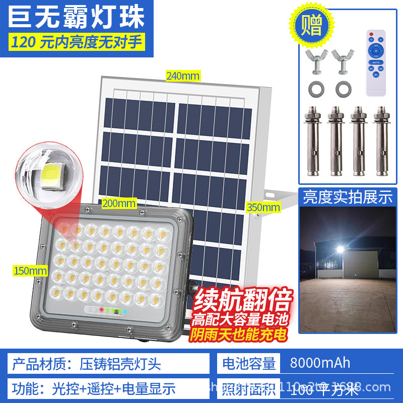 Lente de aluminio prensada 100w