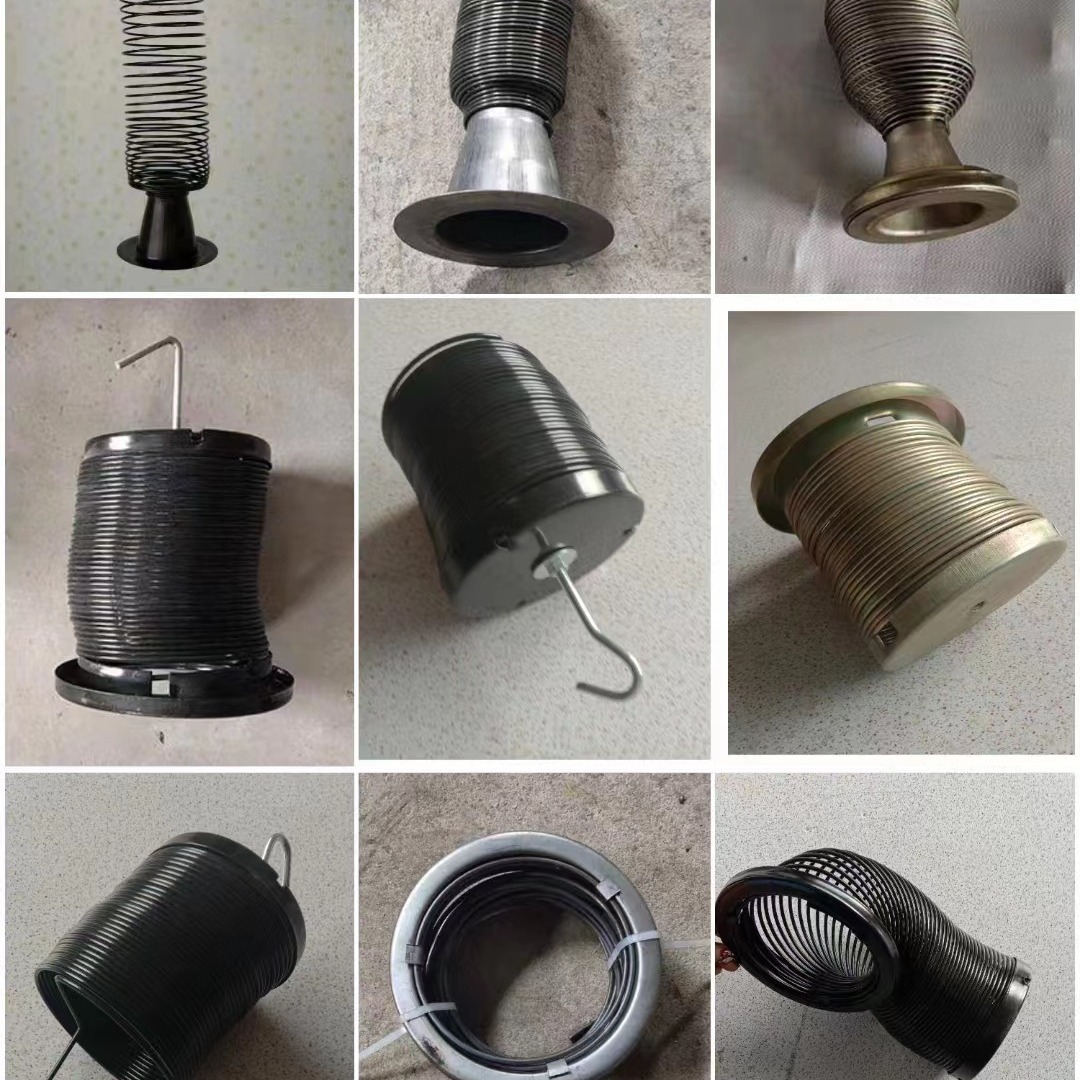 弹簧骨架可伸缩自弹式滤袋骨架挂钩式碳钢不锈钢有机硅