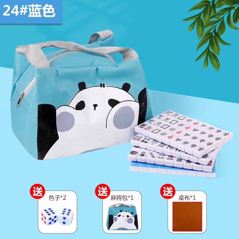 ↑ 24 azul + bolso + mantel + color - lista obligatoria