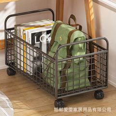 オーダーメードのカバンの置物棚の書斎の寝室の本の整理の収納箱の机の下で移動する本棚のカバンの収納棚