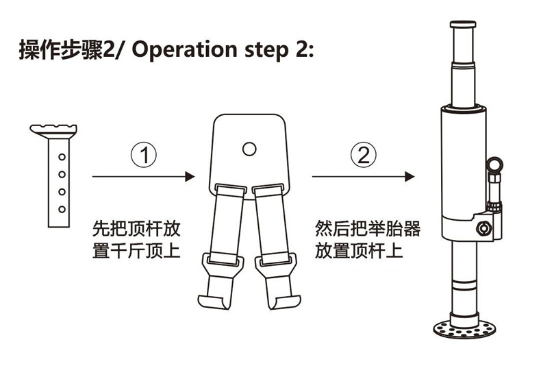 Off-Road Desert 0kg Ton Off-Road Vehicle Rescue Lift, Outdoor Self-Driving Modification Accessories