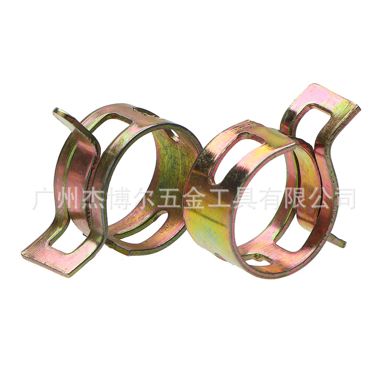 100pcs盒装达克罗黑色弹性卡箍 水管抱箍管夹环箍圈6-17mm-阿里巴巴
