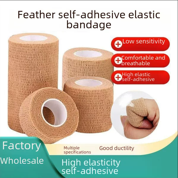 Anvisa Certified Wholesale Self-Adhesive Elastic Bandage Non-Woven Fabric Writing Tape Ankle Pet Elastic Sports Finger Protection Bandage