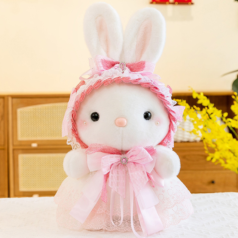 新しいリサ猫ぬいぐるみかわいいリサウサギ人形ぬいぐるみ抱き枕子供女の子プレゼント|undefined