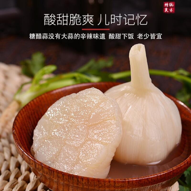 糖醋蒜酱蒜头泡大蒜头腌蒜头下饭菜酱菜泡菜咸菜酸甜爽口小菜|undefined
