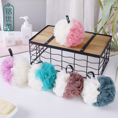 Large Bath Ball Foaming Shower Adult Shower Supplies Bath Fluff Scrub Shower Ball Flower Wholesale