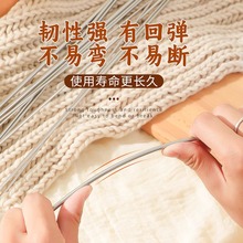 ♔♔三燕毛衣针不锈钢棒直针手工diy毛衣编织工具全套装毛线长针