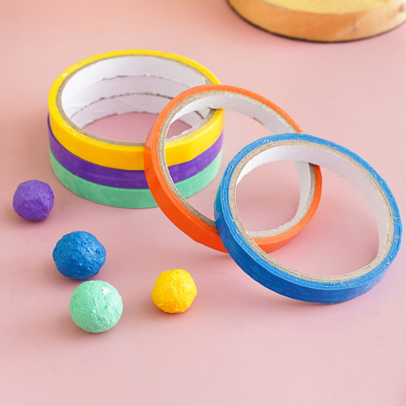 Unzip sticky ball tape Xiaohongshu same style student color diang sticky ball tape wholesale