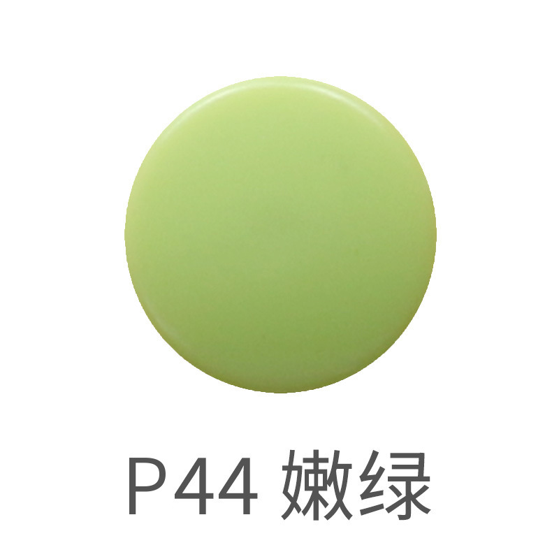 60 colores en stock T5 botón a presión de plástico pequeño lote de resina botón a presión ropa de bebé protección del medio ambiente POM botón a presión de plástico