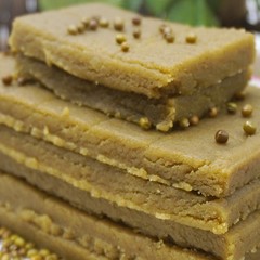 安徽は特産品の本場の伝統的な手作り麻油緑豆餅アイスクリームの古い菓子150グラム/250グラム/箱