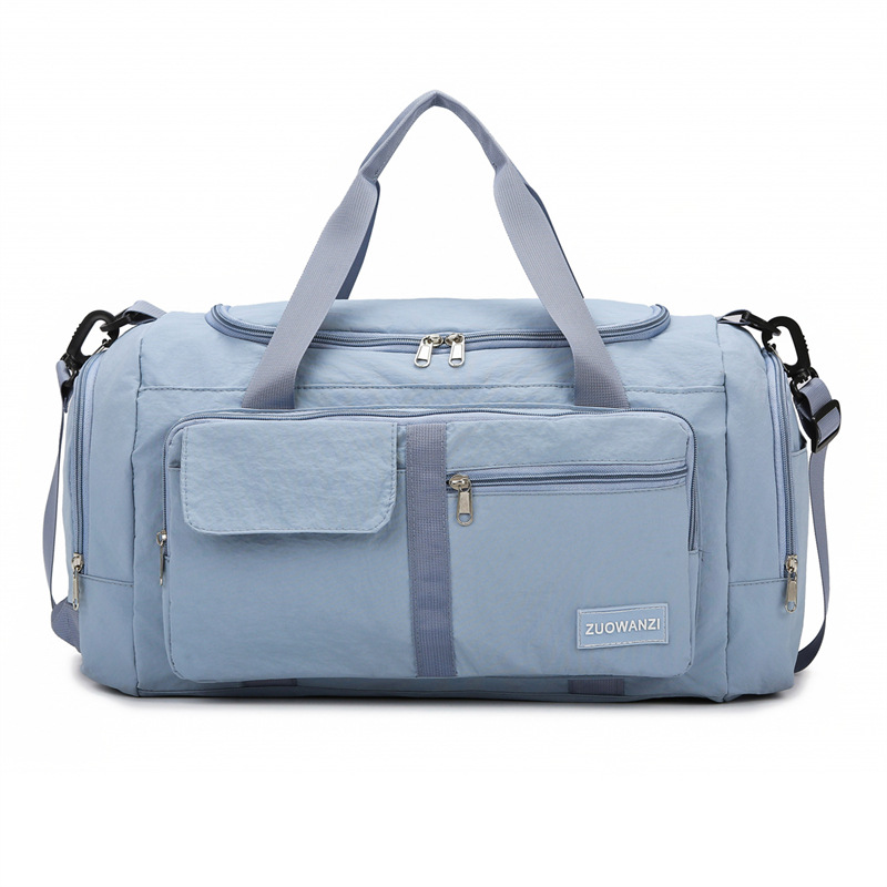 Bolsa de viaje de gran capacidad, mochila desmontable de hombro único, bolsa de almacenamiento de yoga, equipaje de viaje, bolsa de deporte portátil