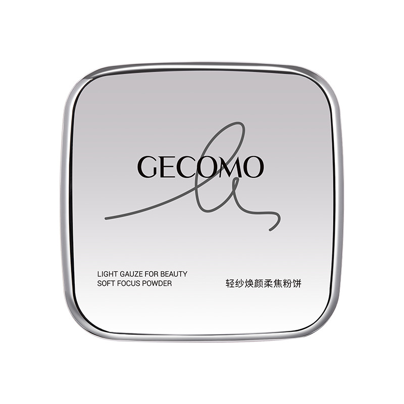 XieRuiGemont polvo suave para la cara / polvo de polvo mate para el maquillaje anti-retirada, polvo de maquillaje más brillante