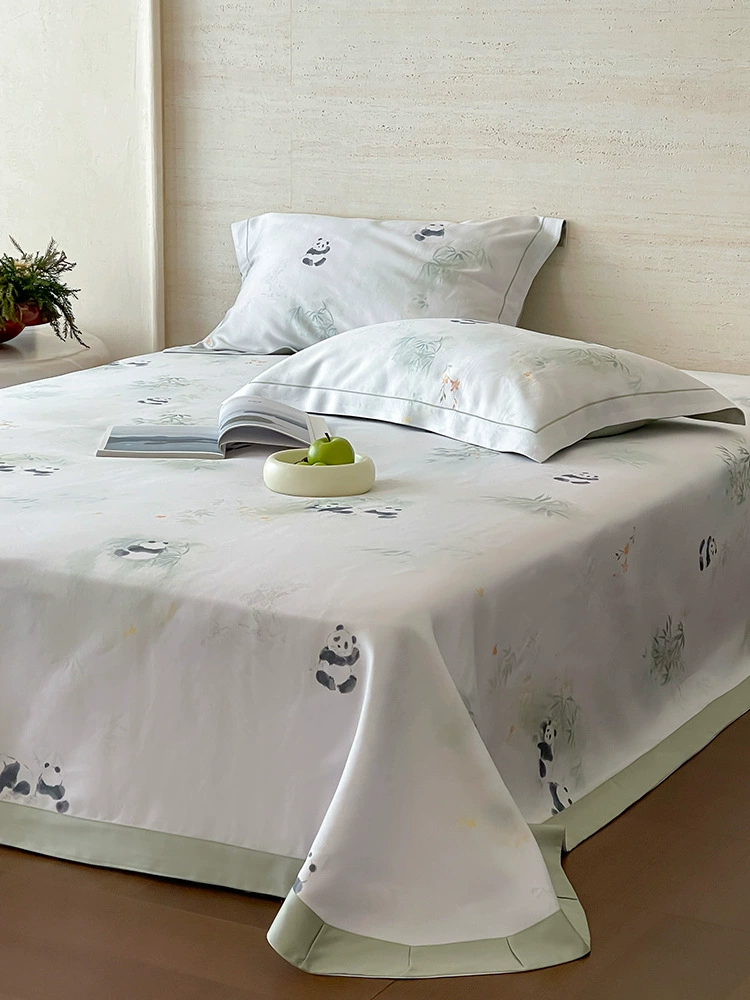 Mat, summer set, silk sheet for home use, 3 piece set, washable