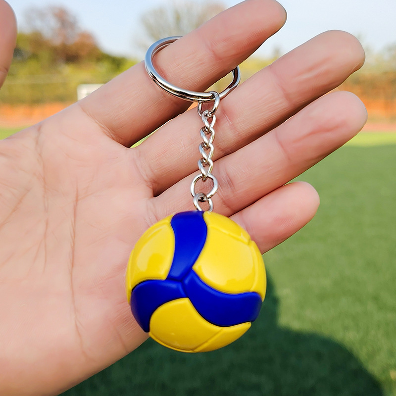 Volleyball bolsos colgantes colgantes recuerdos deportivos estudiantes premios deportivos regalos creativos
