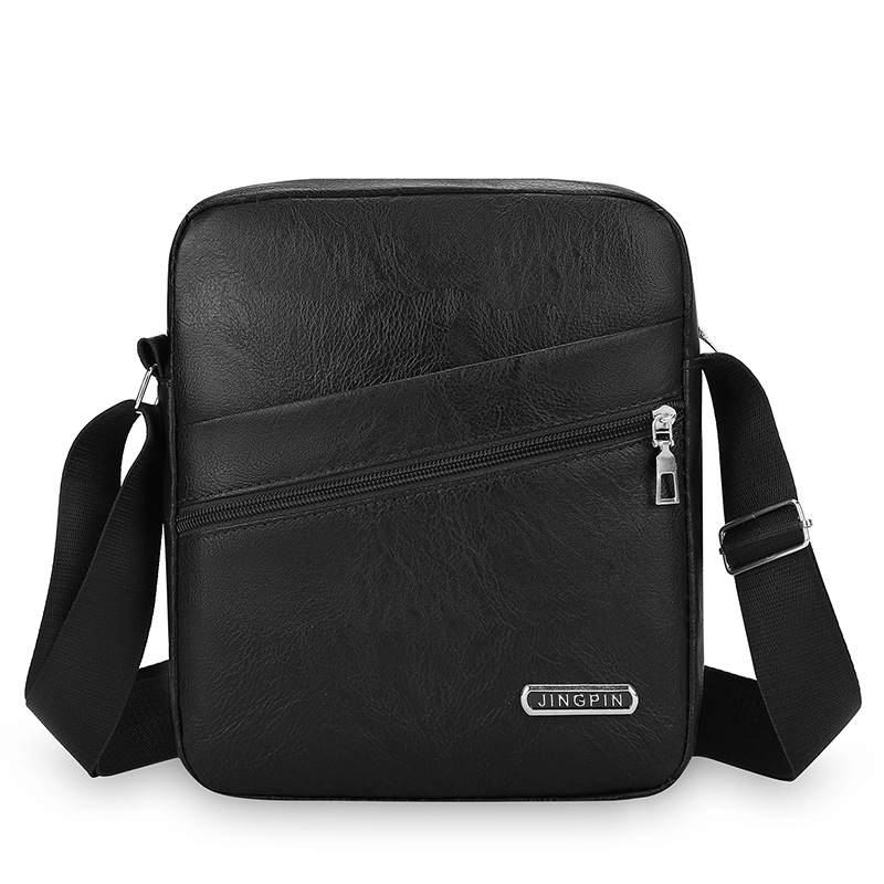 Bolso de hombre transfronterizo PU nuevo estilo coreano bolso de hombro de negocios ocio de gran capacidad mochila de hombre mochila de hombro
