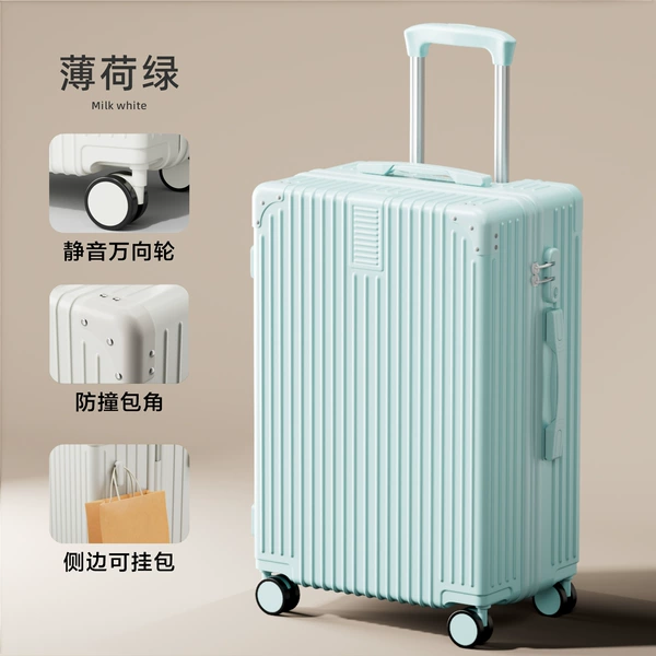Mint green -anti -collision bag angle+side hook/scratch resistance and wear resistance