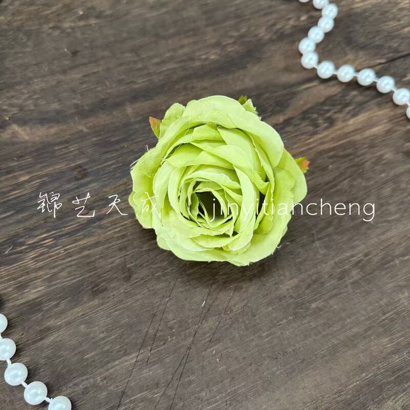包芯玫瑰花朵雪山玫瑰花头 花墙车头道具花diy材料服装头饰假花|undefined