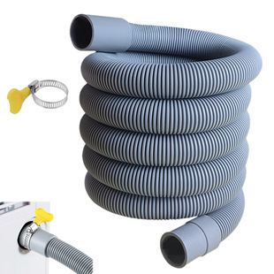 Neutral Dehumidifier Drain Hose with Rubber Connector and Connection Clip for Most Dehumidifier Air Conditioner