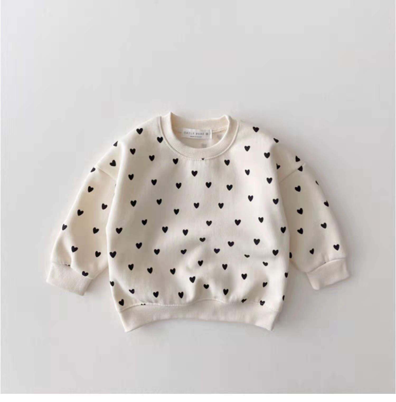 Comfort Function Regular Fit Fit Type Casual Heart Shape Cotton Girls Clothing Sets