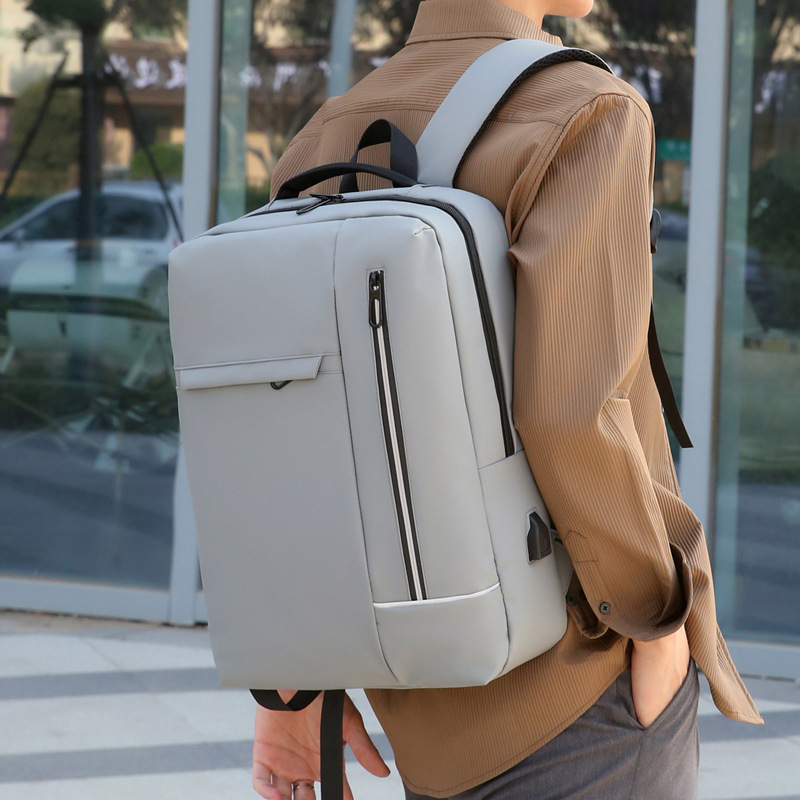 Uno zaino elegante e multifunzionale per le gite di lavoro, una borsa per laptop leggera, uno zaino per studenti_voghion.com
