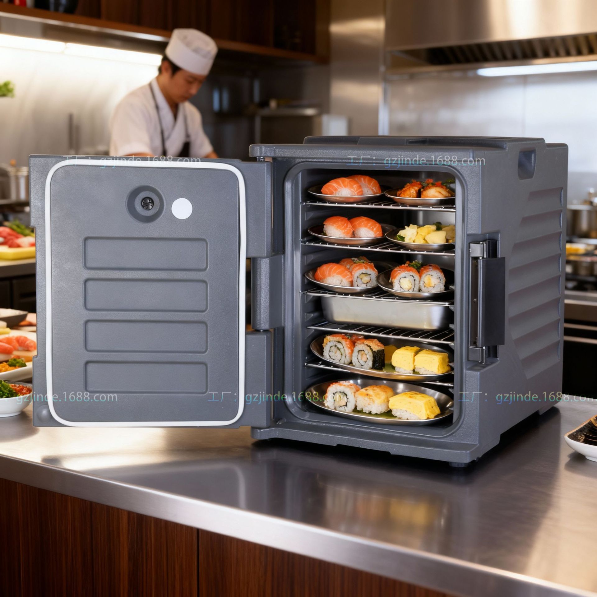 Commercial insulated box 90 liter food insulated box school canteen…