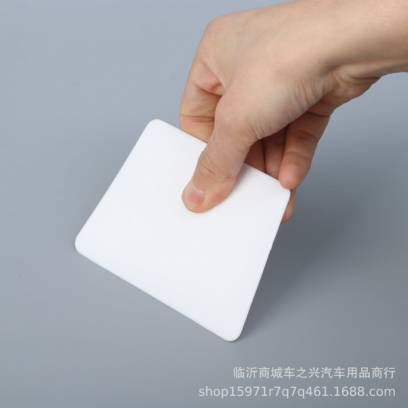 Car paint finish color changing film scraper patch invisible car coat soft scraper trapezoidal square scraper thin water scraper