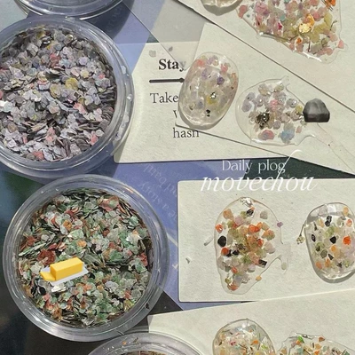 Glue Flat Replacement Dried Flower — Dırnaq bəzəkləri