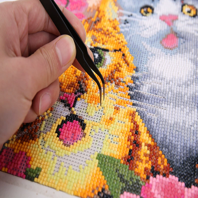 DIY Diamond Рисование детей ручная роспись 3030 4040 с рамкой FBA мини-декоративная роспись трансграничная ручная окраска