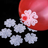 Plastic decorations, layout with accessories, balloon, flowered, wholesale