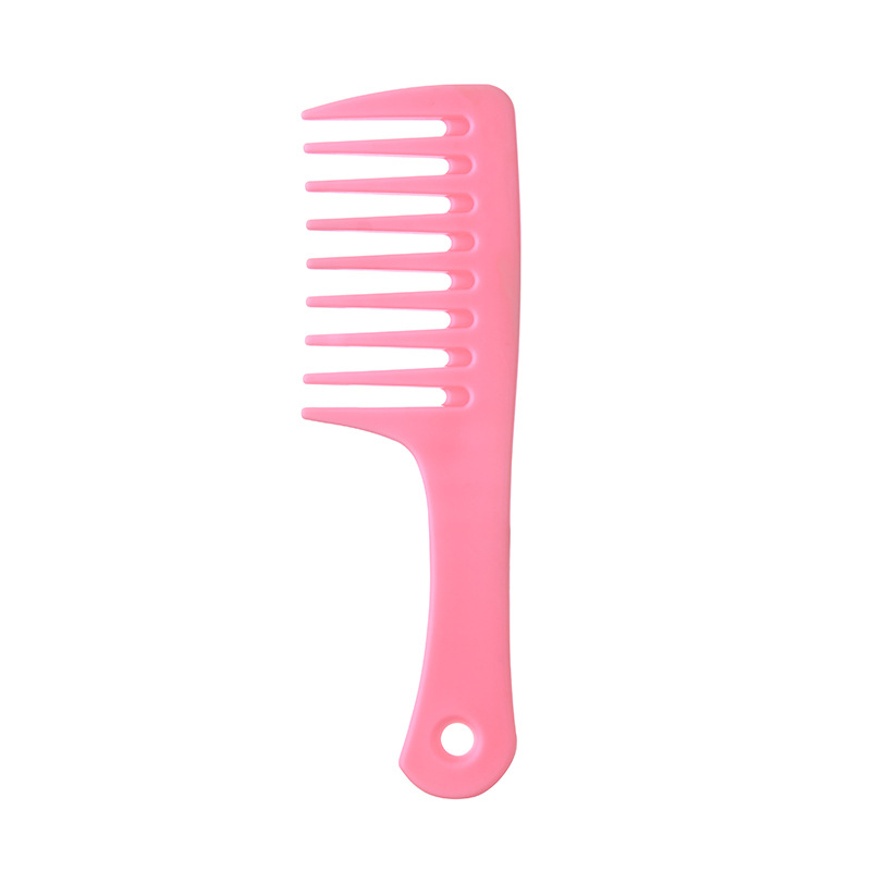 Small size 539 household large toothed curly hair comb for adult women's hair comb, wide toothed non knotted and thickened hairdressing comb