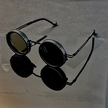 纯手工ND9档可调减光墨镜钓鱼滤镜眼镜UV防紫外线个性偏光太阳镜