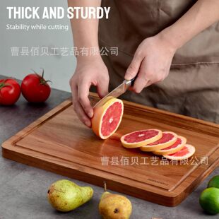 家用菜板厨房实木案板防霉抗菌和面砧板饭店后厨加厚木质切菜板-阿里巴巴