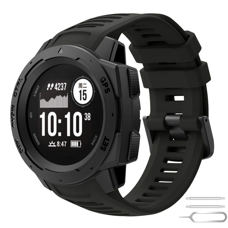 For Garmin instinct Instinct Watchband instinct2 Watch Silicone Replacement Wristband 22mm