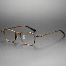 眼镜框 新款Tavat同款RLT5890复古文艺纯钛方框男女 近视眼镜框