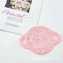 电脑珠绣星球亮片珠管珠子刺绣布贴补丁贴胸花外贸服装辅料Y8448