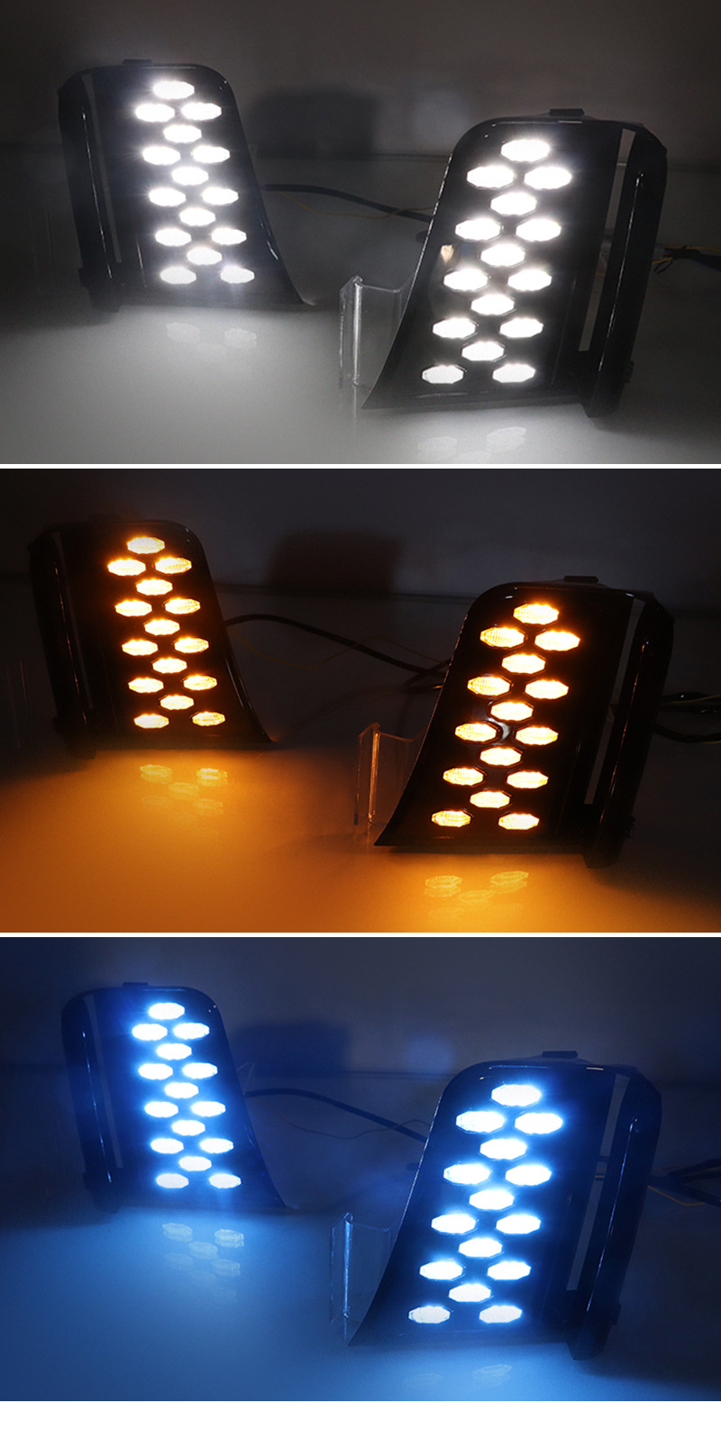 Suitable for Ideal ONE daytime running lights, modified special LED daytime running lights with dynamic flowing turn signals