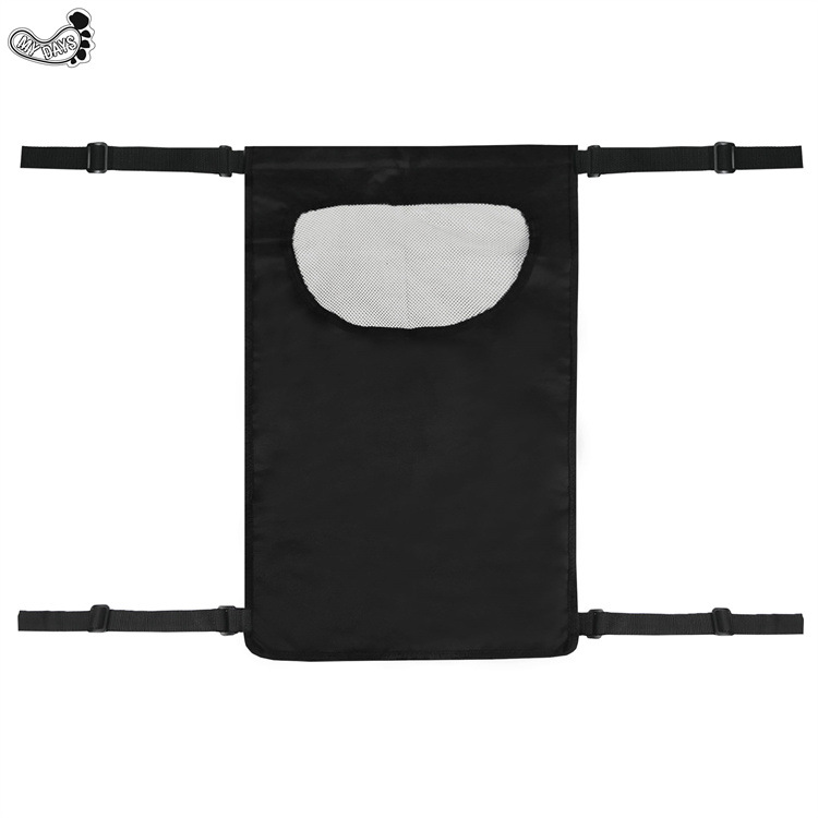 跨境车载宠物用品汽车车内前座椅靠背单孔宠物隔离网狗狗障碍栏