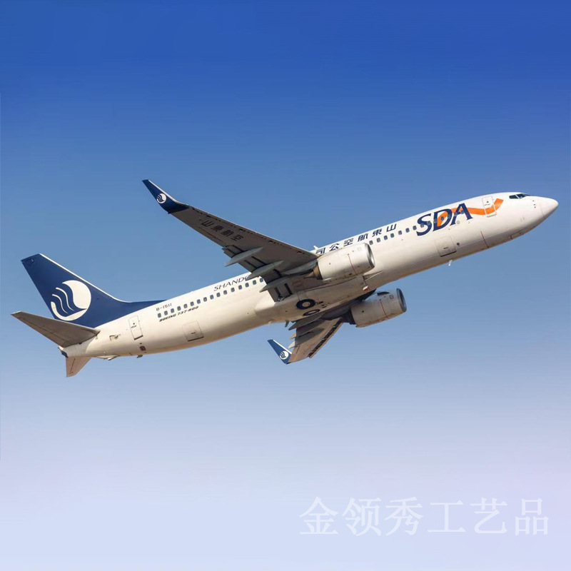 C919教学模型合金客机餐厅打卡点