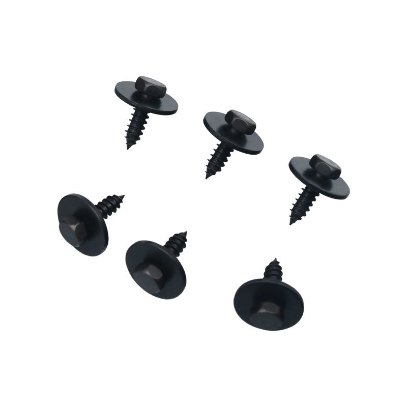 Conveniente para el remache J260 del coche del tornillo autorroscante principal hexagonal plateado cinc negro de la hebilla del coche del BENZ de Mercedes