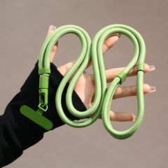 户外防盗手机挂绳斜挎可调节可挂脖7mm涤纶绳结实防丢百搭手机链
