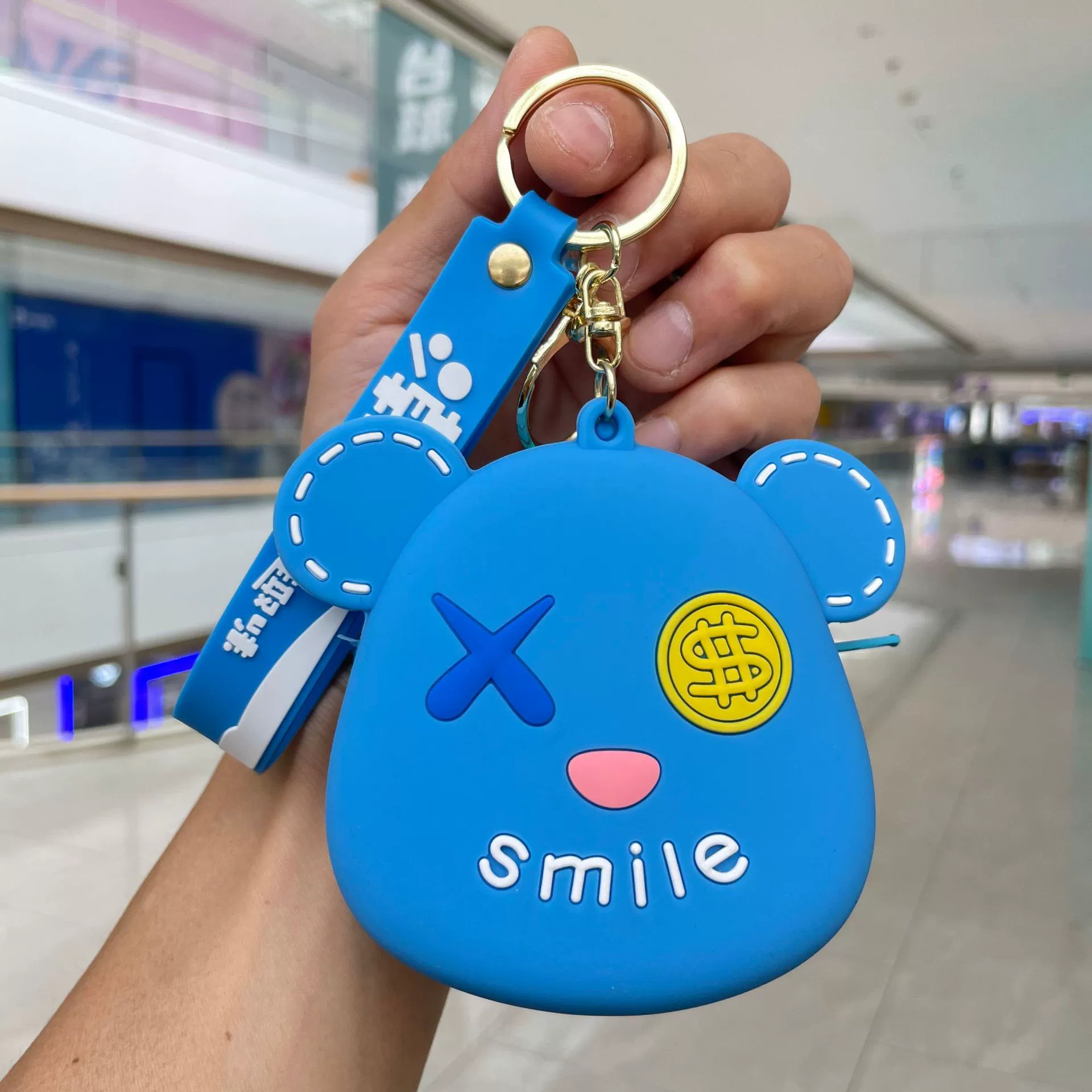 Sanrio силиконовый кошелек, сумочка для ключей, брелок, подвеска, подарок на день рождения