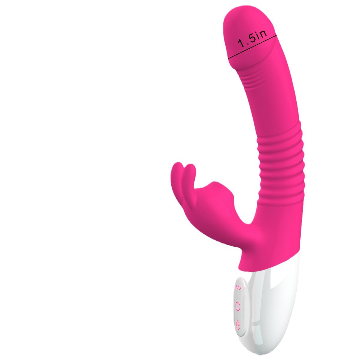 Vibrador de Conejo FOX Xuanai A2 para Mujeres, Dispositivo de Masturbación Telescópico con Succión, Juguete Sexual, Cabeza Realista de Amazon