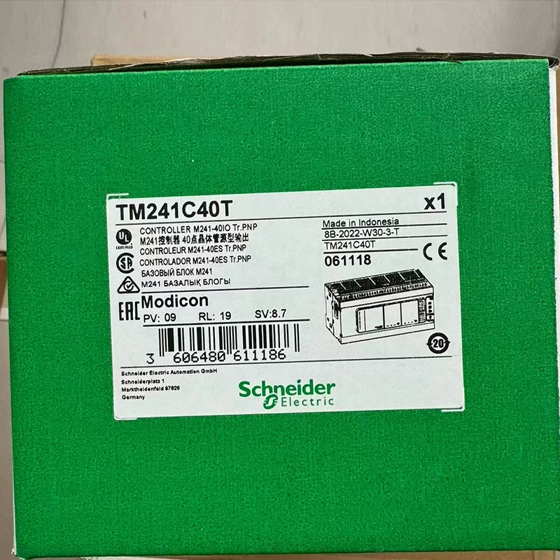 TM241C40T/TM241C40U Программируемый логический контроллер PLC40 точка IO новый оригинальный подлинный спот