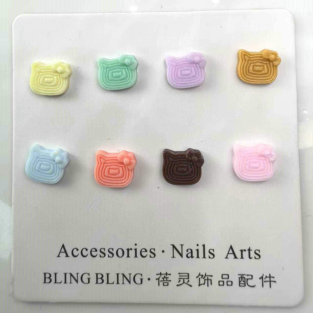 仿真食玩迷你饼干三丽鸥系列kt猫微缩卡通美甲穿戴甲盲盒填充饰