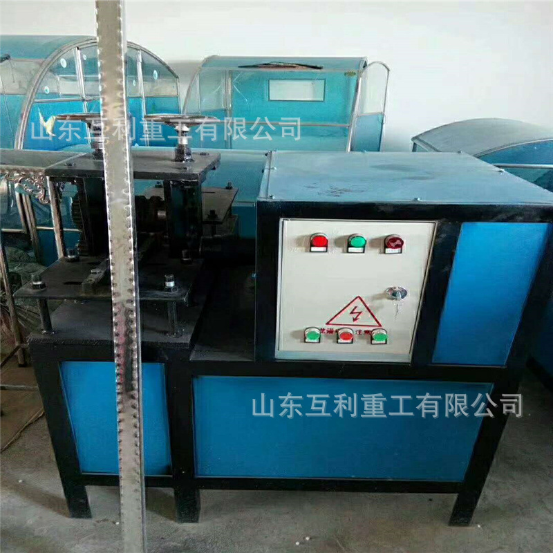 圆管方管拧花机 钢管压花纹机 金属圆管方管扭拧麻花机