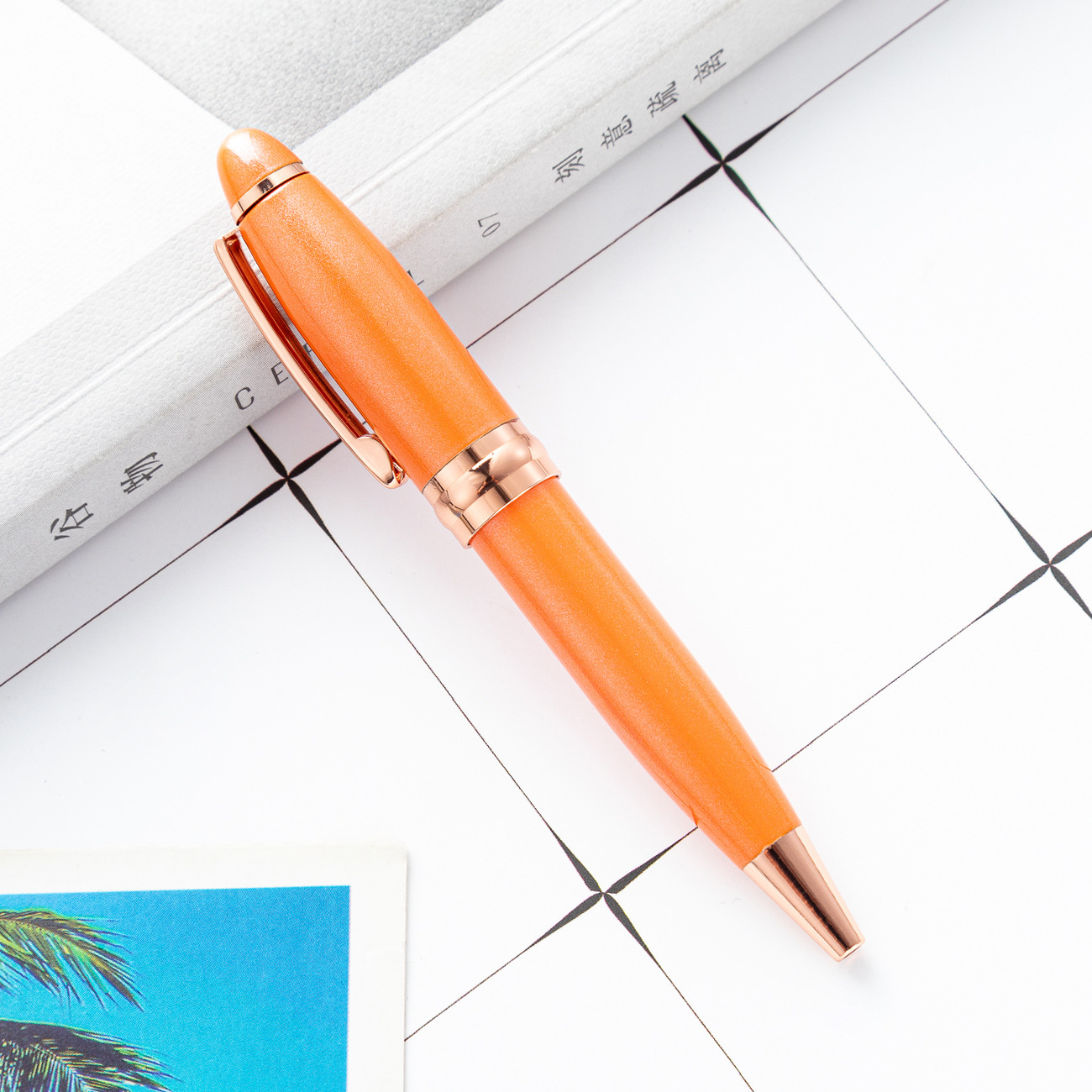 Color macaron bolígrafo punta giratoria corto bolígrafo portátil de bolsillo de oficina bolígrafo de estudiantes al por mayor