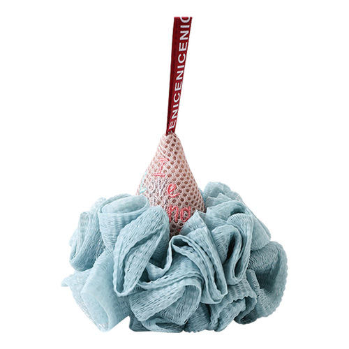 Creative and creative bath ball, cute ice cream bath ball, bath flower bath, back rub, net bath rub foam ball