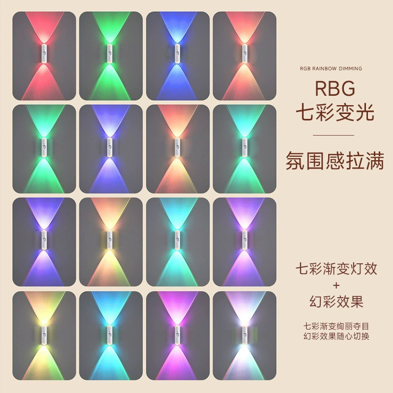 Smart physiological induction magnetic rechargeable lights, night light, sconce, (Cross-border trading), human sensor, cat's eye