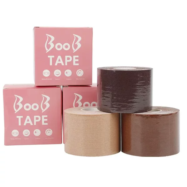 Boob tape Breast Sticker Elastic Bandage Push-up Breast Sticker Traceless Breast Sticker Anti-running Light Sticker Cloth